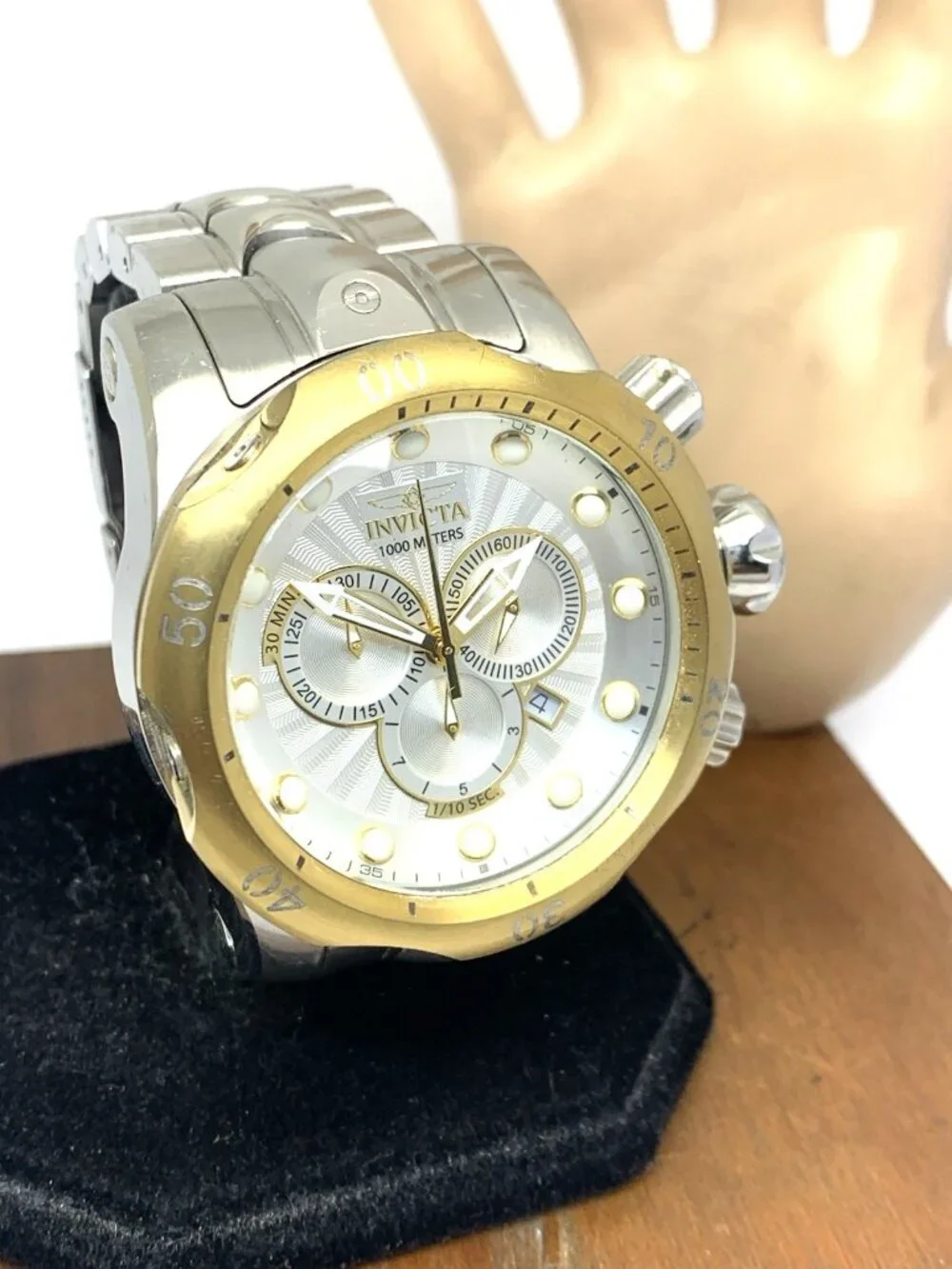 Invicta Men's Watch 10788 Reserve Venom Chronograph Swiss Quartz 53.7mm